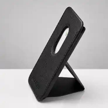 Personalised Magnetic Card Holder with Phone Stand
